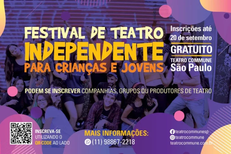 Abertas as inscrições para o Festival de Teatro Independente – Commune