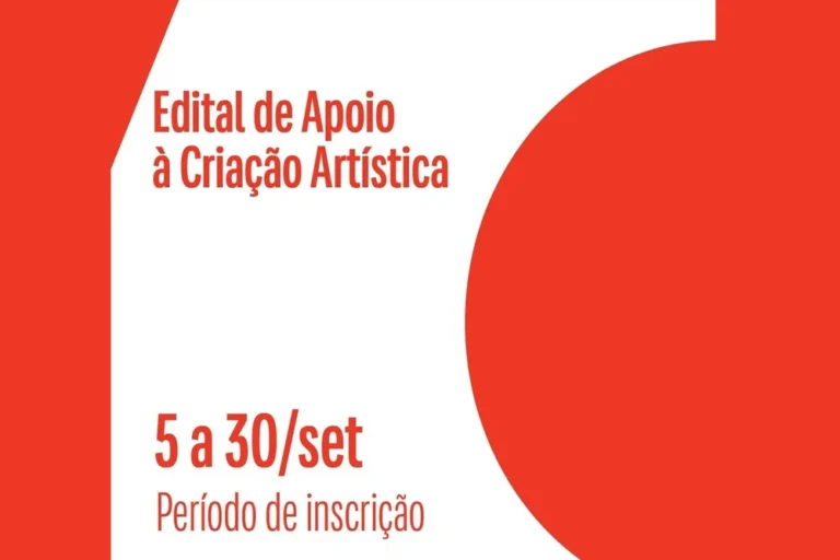 Edital de Apoio à Criação Artística 2024-25 em parceria com o Festival de Circo do Brasil