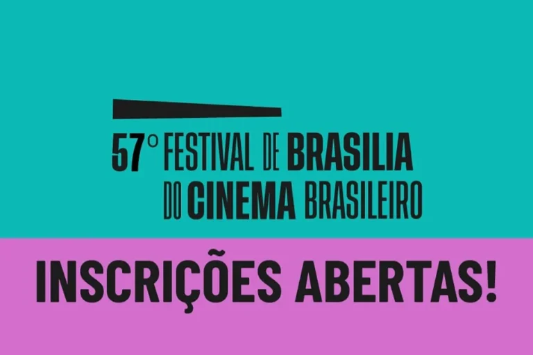 Inscrições abertas para o 57º Festival de Brasília do Cinema Brasileiro