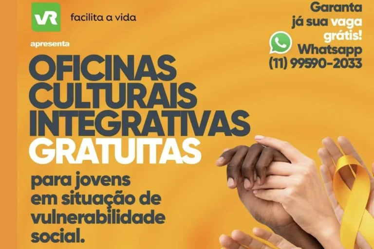 Oficinas gratuitas de dança, teatro, música e tv/cinema