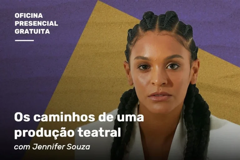 Oficina gratuita e presencial “Os caminhos de uma produção teatral”