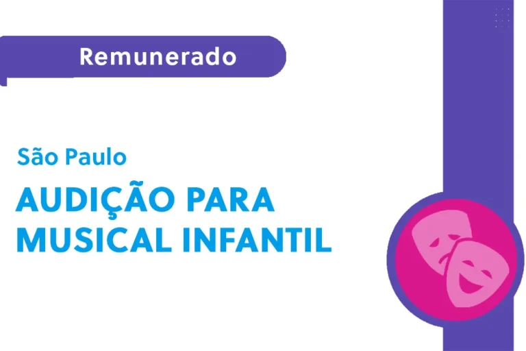 Audição para musical infantil (SP)