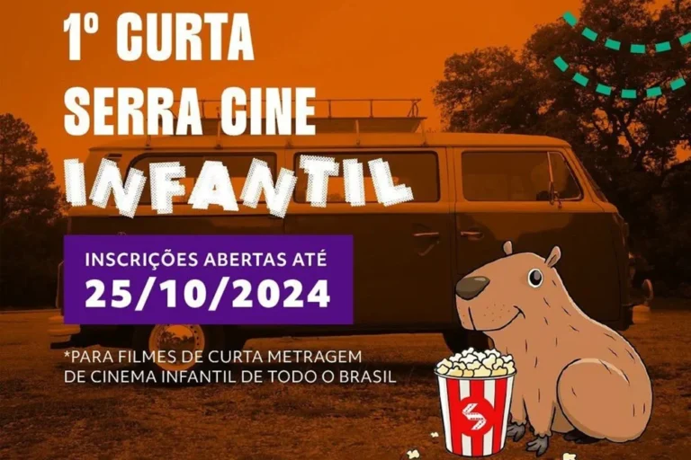 Inscrições abertas para o 1º Curta Serra Cine Infantil