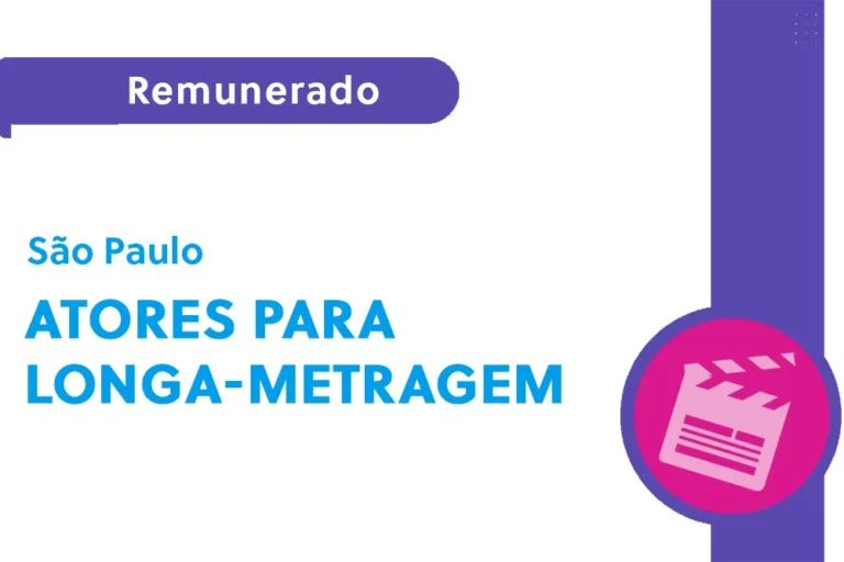 Atores para longa-metragem (SP)