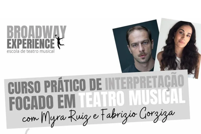 Curso prático de interpretação focado em Teatro Musical