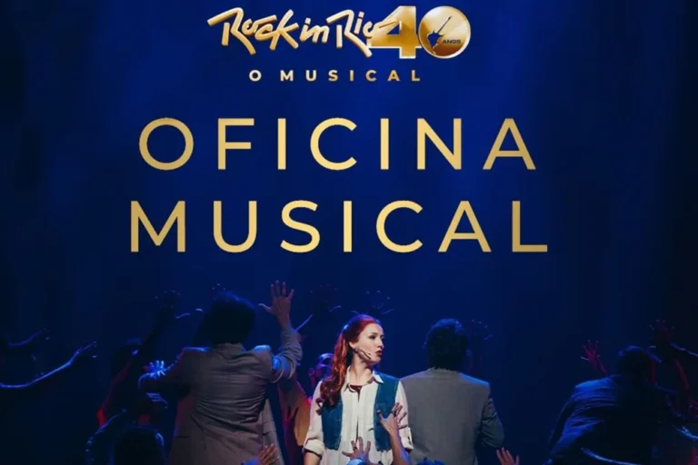 Oficina musical gratuita Rock in Rio 40