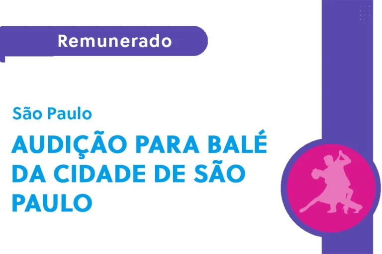 Audição no Balé da Cidade de São Paulo