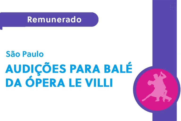 Audições para balé da ópera Le Villi (SP)