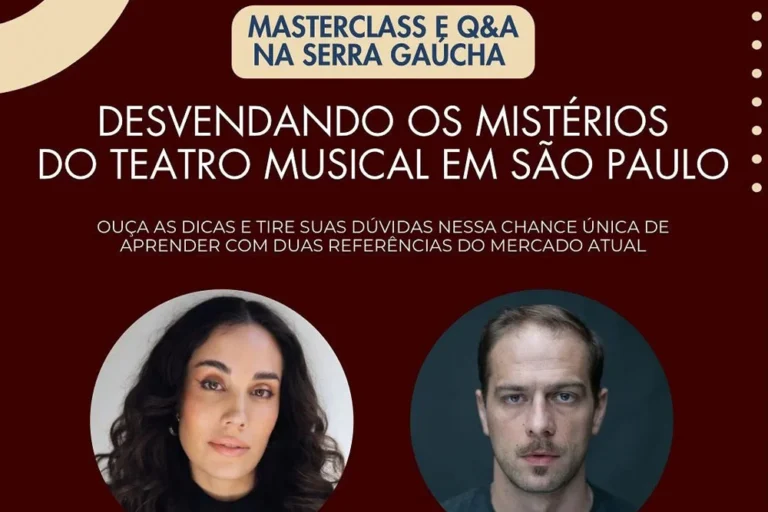 Masterclass Desvendando os Mistérios do Teatro Musical
