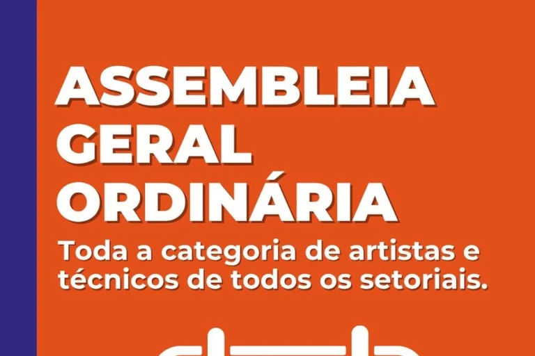Assembleia Geral Ordinária acontece no SATED SP em julho