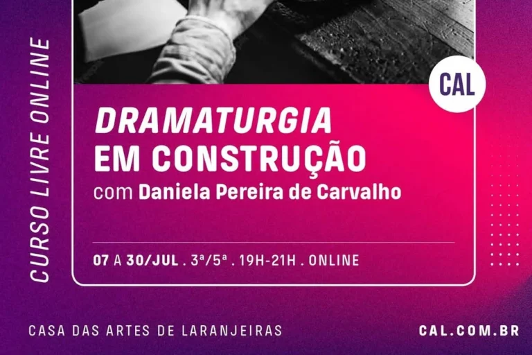 Curso online: dramaturgia em construção