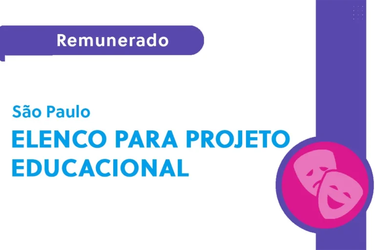 Elenco para projeto educacional (SP)