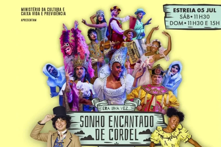 “Sonho Encantado de Cordel, O Musical” chega ao Teatro Claro Mais SP