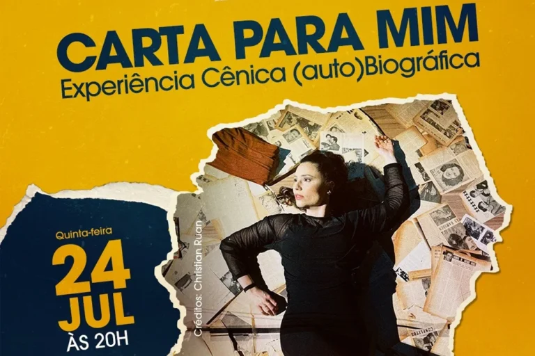 Atriz Francis Cozta apresenta monólogo em Lençóis Paulista com entrada gratuita