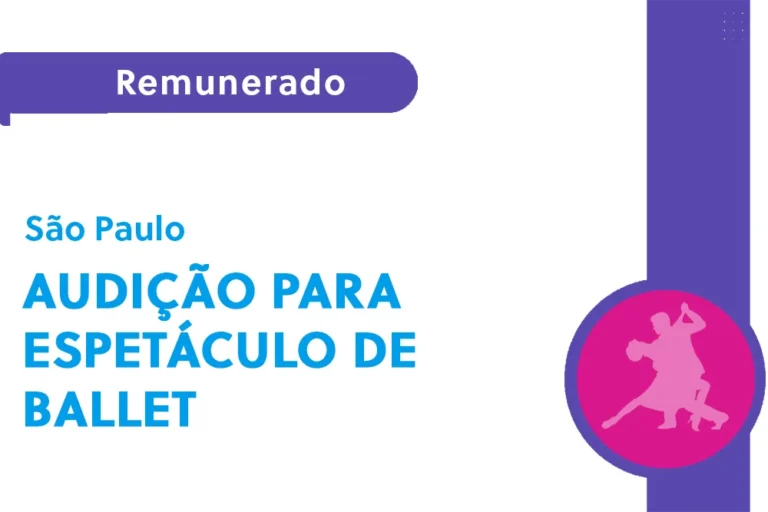 Audição para espetáculo de ballet (SP)