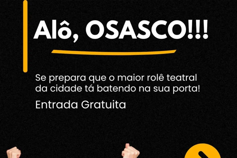 Mostra Circuito Cultural Os Hypócritas acontece em Osasco no mês de agosto
