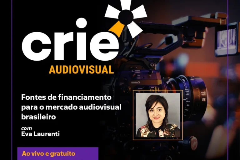 Crie Audiovisual promove workshop gratuito sobre fontes de financiamento para o audiovisual