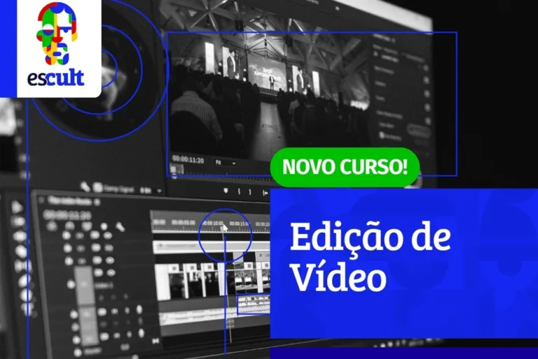 Inscrições abertas para curso online e gratuito de edição de vídeo