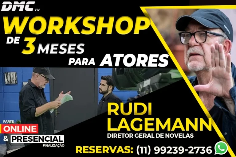 Curso de Interpretação para as Câmeras da DMC está com vagas abertas
