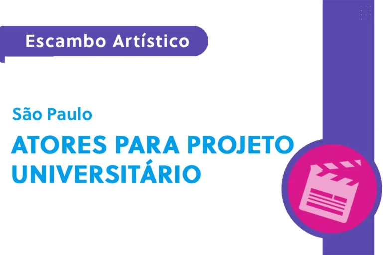 Atores para projeto universitário (SP)