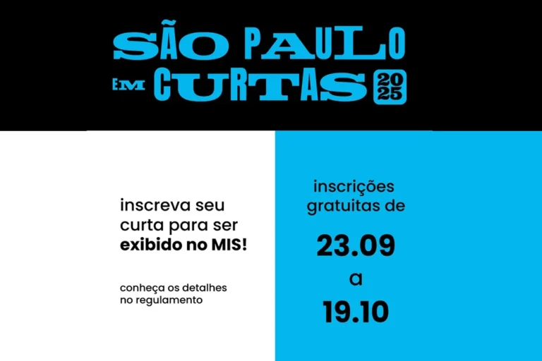 MIS abre inscrições para o “São Paulo em Curtas 2025”