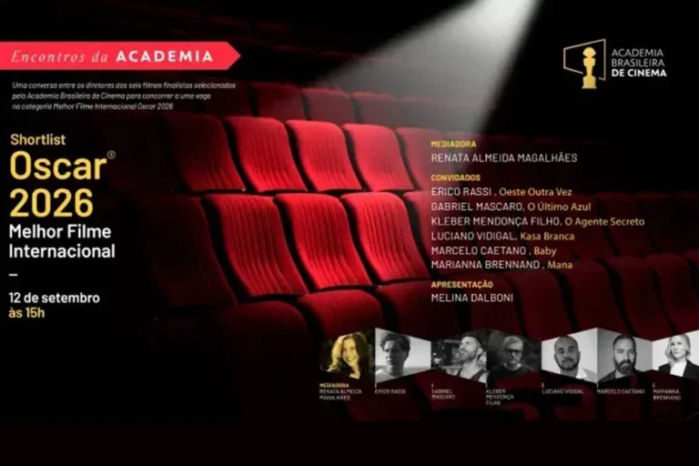 Academia Brasileira promove encontro virtual com diretores dos selecionados na shortlist do Oscar