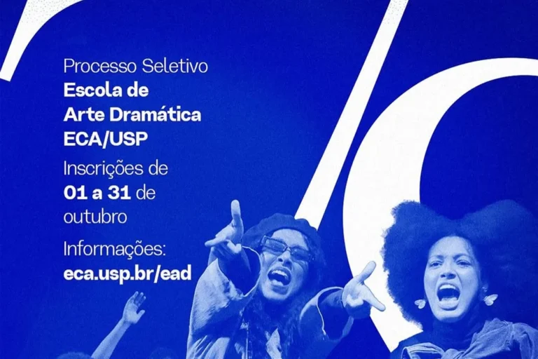 Escola de Arte Dramática ECA/USP abre processo seletivo