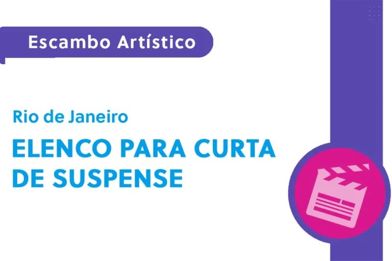Elenco para curta de suspense (RJ)