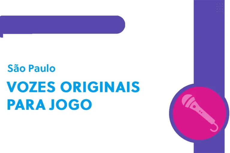 Vozes originais para jogo (SP)
