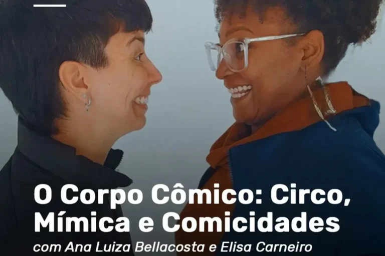 Curso gratuito “O Corpo Cômico: Circo, Mímica e Comicidades”