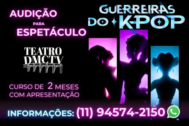 DMC abre vagas para curso baseado no sucesso da Netflix, “Guerreiras do K-Pop”
