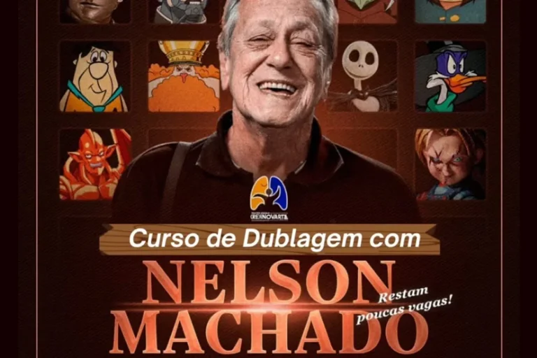 Curso de dublagem com Nelson Machado