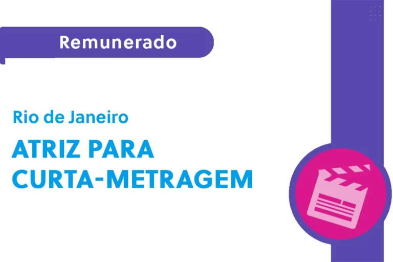 Atriz para curta-metragem (RJ)