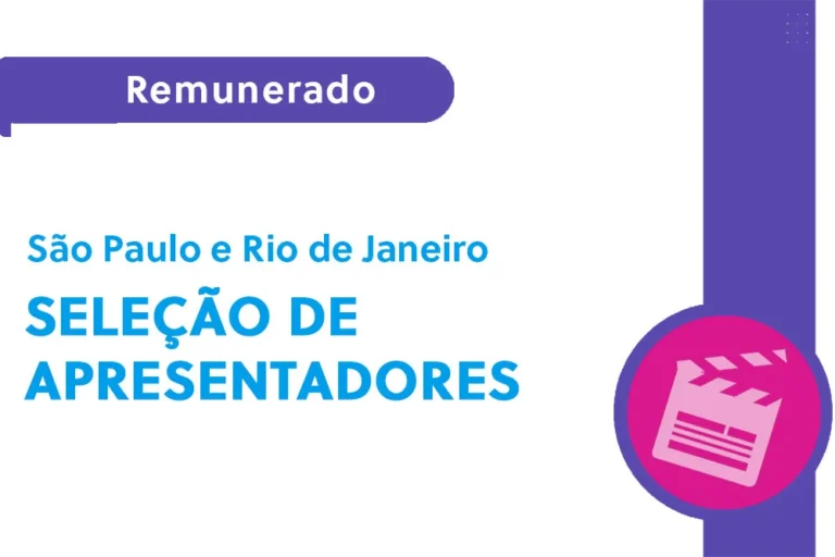 Seleção de apresentadores (RJ e SP)