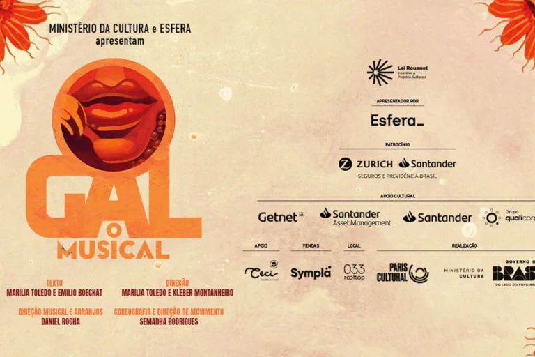 ‘Gal, o Musical’ estreia em março no 033 Rooftop