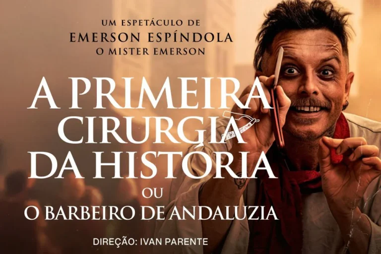 A Primeira Cirurgia da História, ou O Barbeiro de Andaluzia no Teatro Multiplan MorumbiShopping