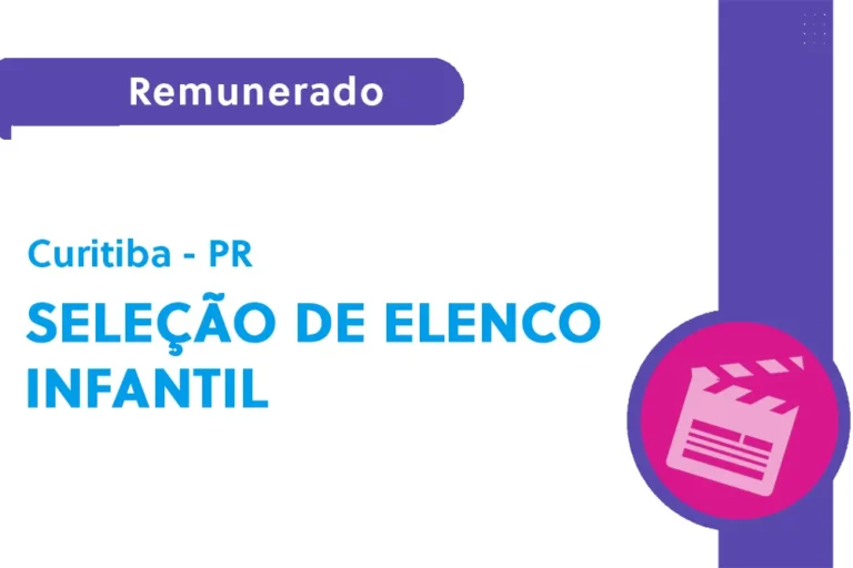 Seleção de elenco infantil (PR)