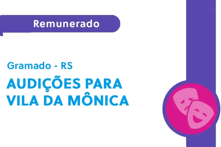 Audições para Vila da Mônica (RS)