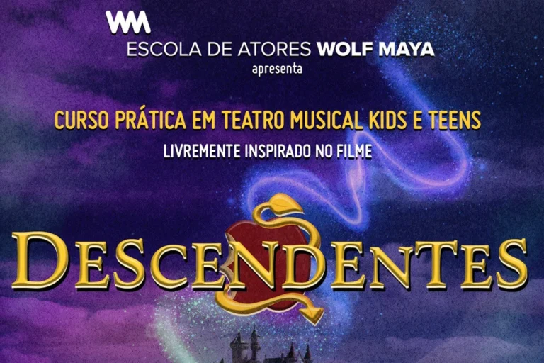 Escola Wolf Maya está com inscrições abertas para curso de teatro musical kids e teens