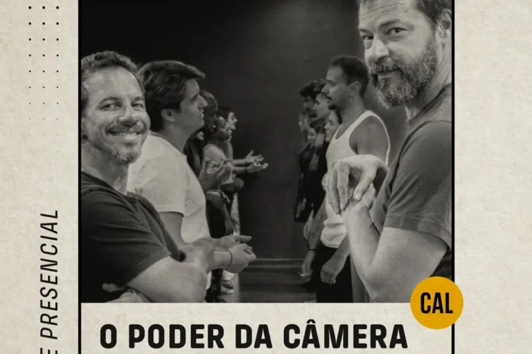 O poder da câmera – atuação para TV e cinema
