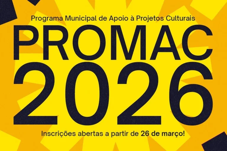 Prefeitura de São Paulo abre inscrições para edital do Programa Municipal de Apoio a Projetos Culturais