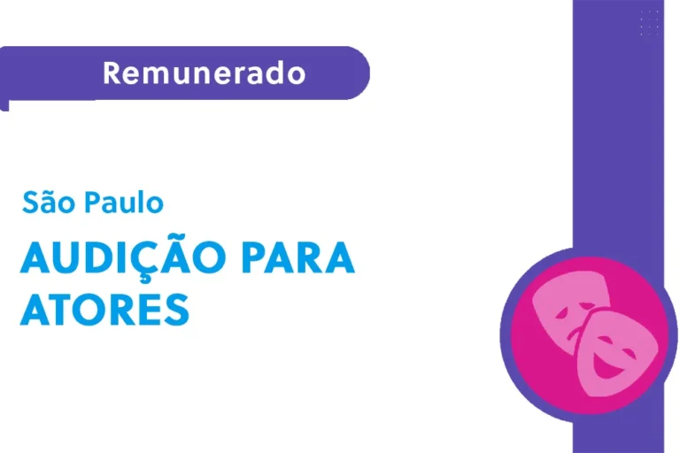 Audição para atores (SP)
