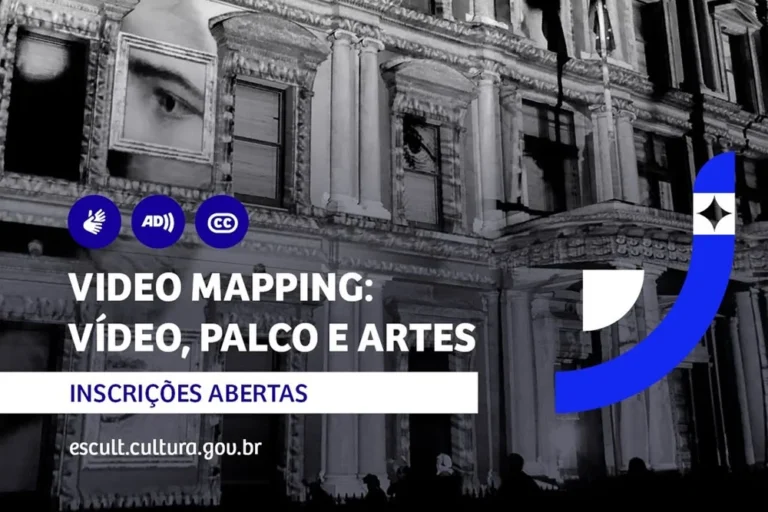 Curso livre “Video Mapping: Projeção, Palco e Artes” está com inscrições abertas