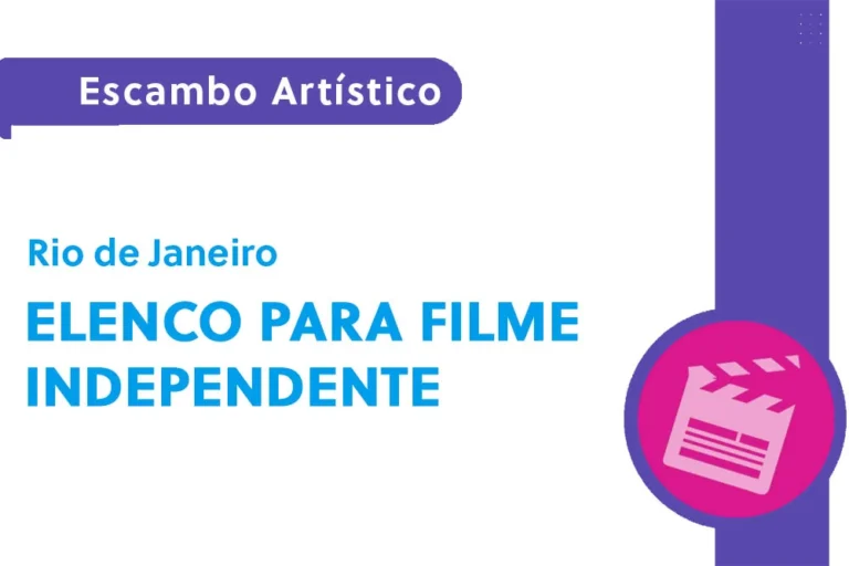 Elenco para filme independente (RJ)