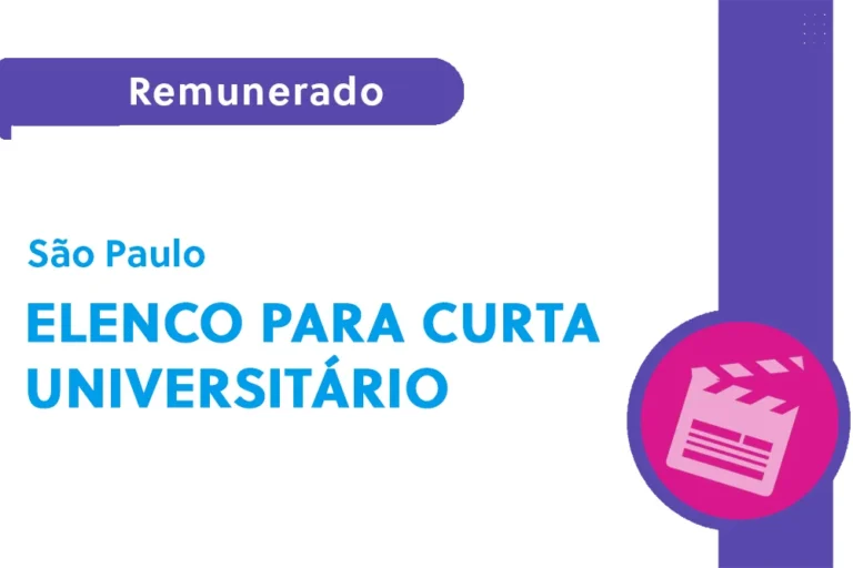 Elenco para curta universitário (SP)