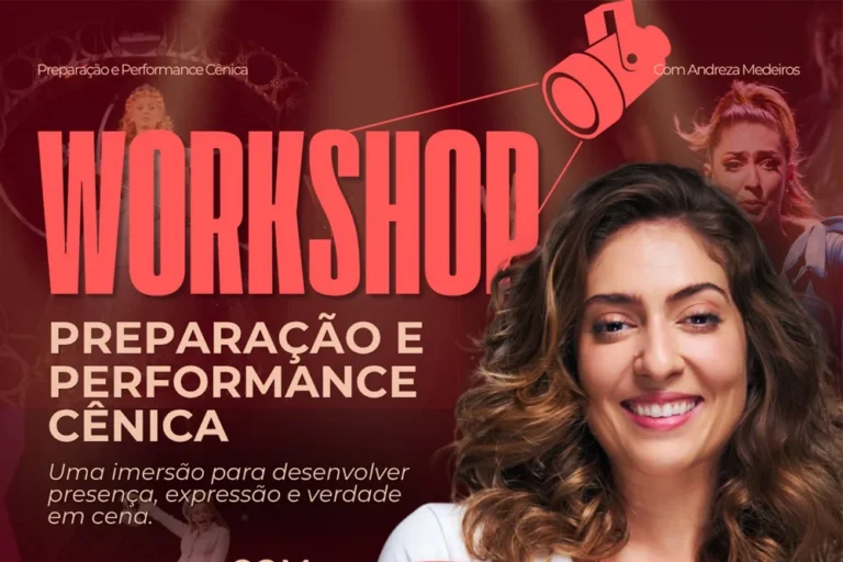 Preparação e performace cênica, com Andreza Meddeiros