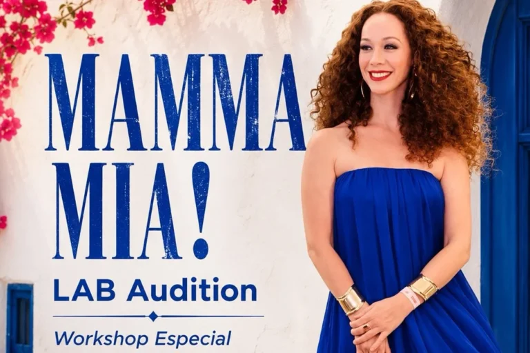 MAMMA MIA! LAB AUDITION — Workshop Especial com Mari Barros