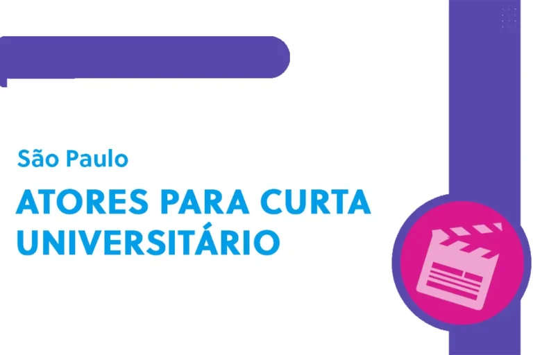 Atores para curta universitário (SP)