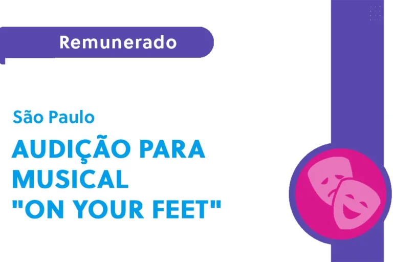 Audição para musical “On Your Feet” (SP)