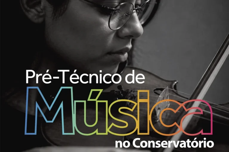 Curso Pré-Técnico de Música está com inscrições abertas